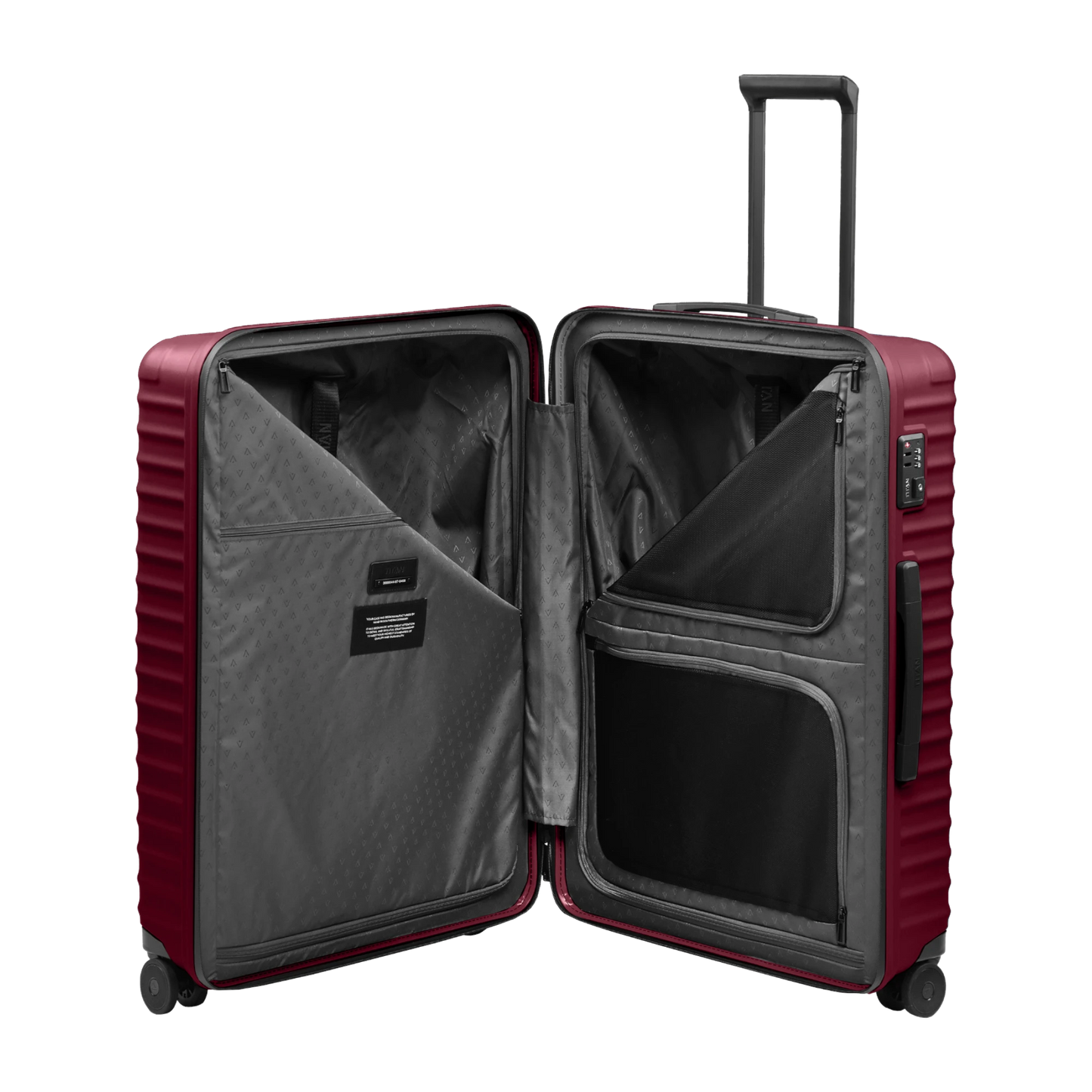 TITAN UPGRADE 4-Rad-Trolley L 75 cm -Emberwood Red