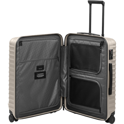 TITAN UPGRADE 4-Rad-Trolley M 65 cm -Moonstone Grey KOFFER-PLUS.COM