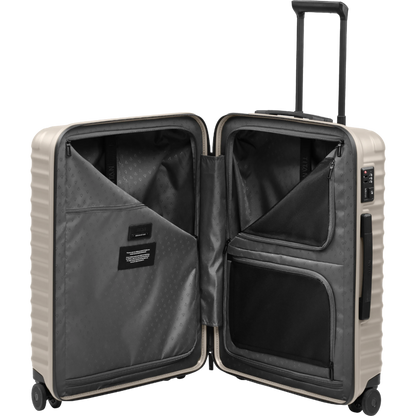 TITAN UPGRADE 4-Rad-Trolley M 65 cm -Moonstone Grey KOFFER-PLUS.COM