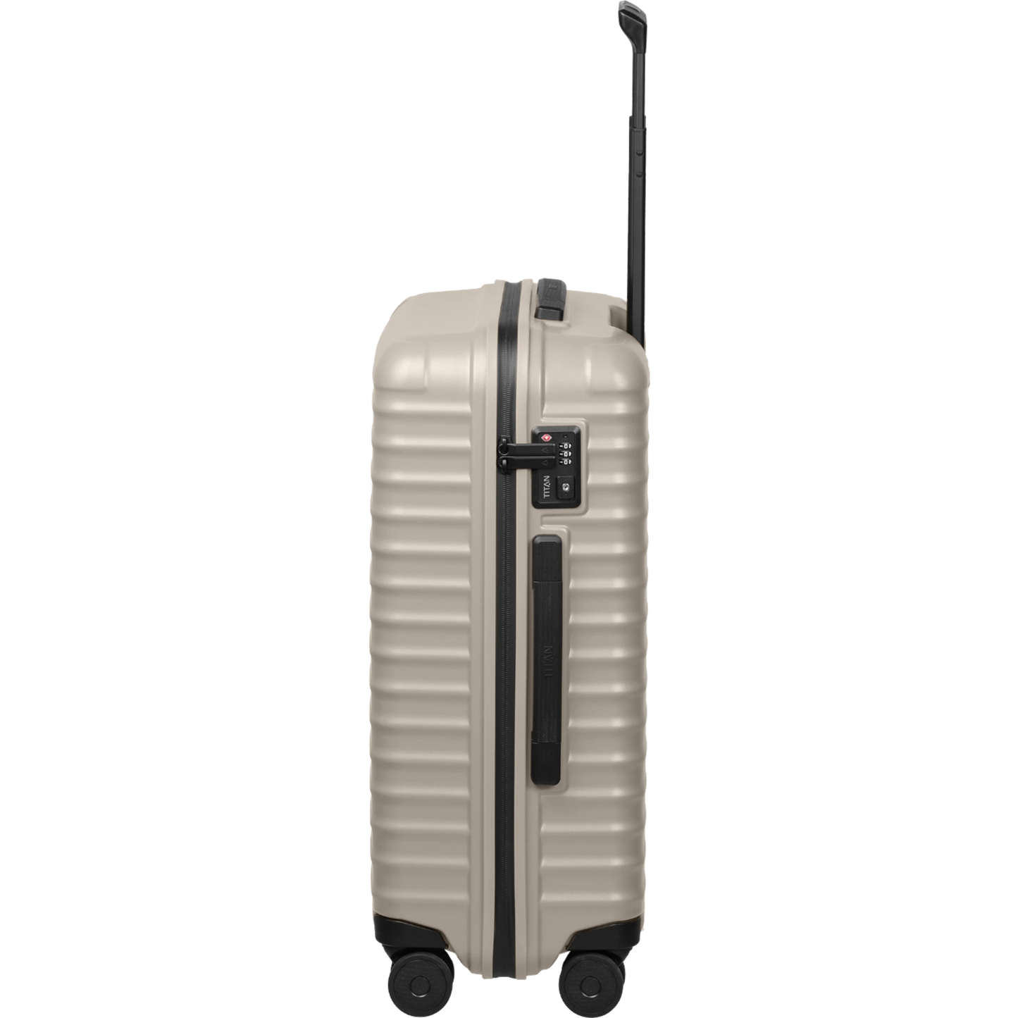 TITAN UPGRADE 4-Rad-Trolley M 65 cm -Moonstone Grey KOFFER-PLUS.COM