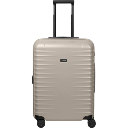 TITAN UPGRADE 4-Rad-Trolley M 65 cm -Moonstone Grey KOFFER-PLUS.COM