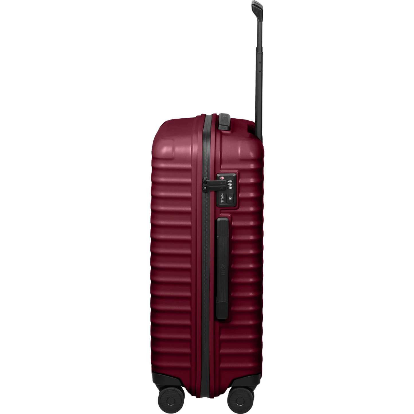TITAN UPGRADE 4-Rad-Trolley M 65 cm -Emberwood Red KOFFER-PLUS.COM