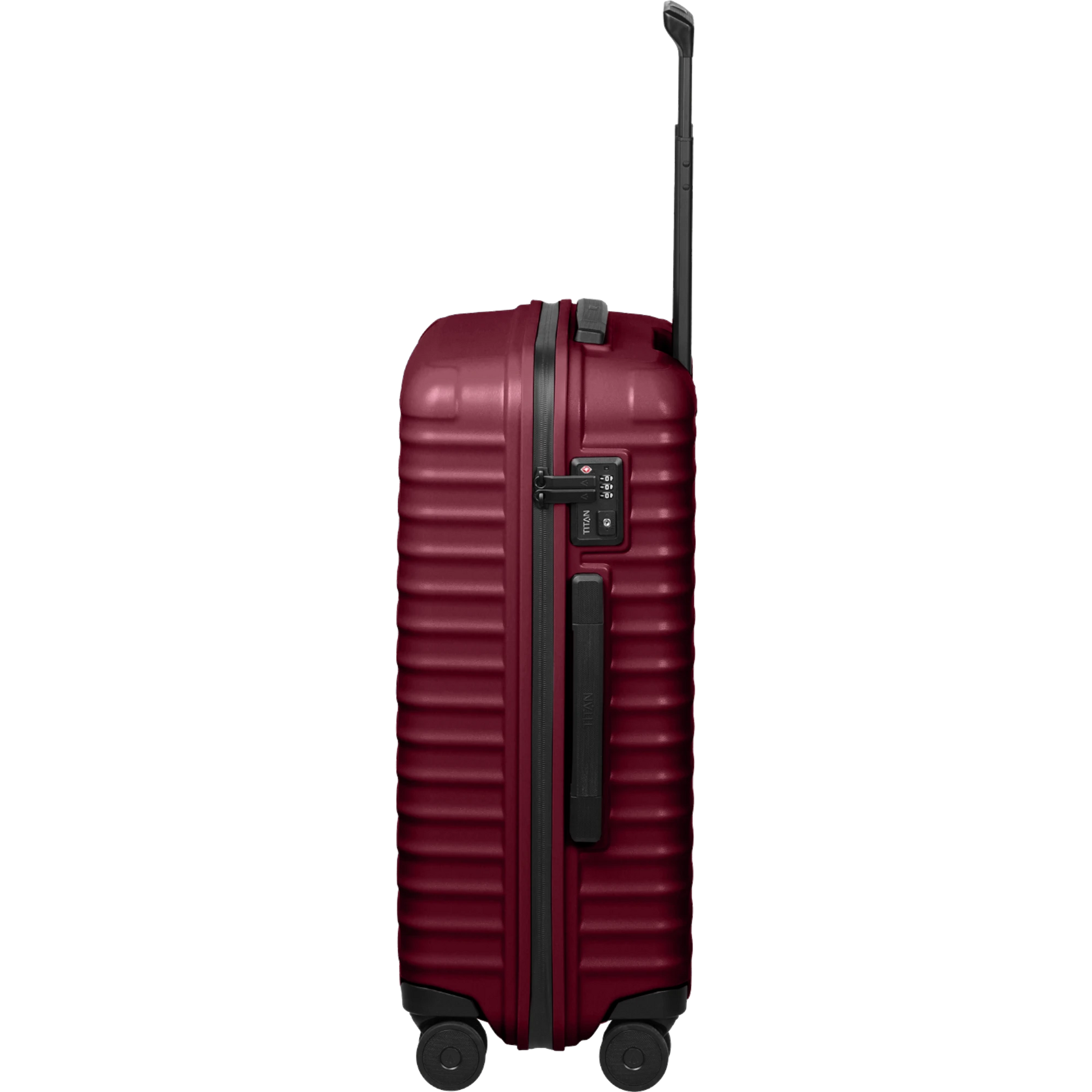 TITAN UPGRADE 4-Rad-Trolley M 65 cm -Emberwood Red KOFFER-PLUS.COM