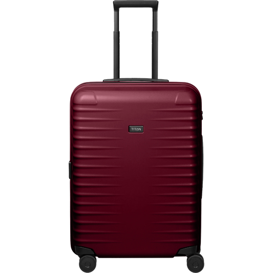 TITAN UPGRADE 4-Rad-Trolley M 65 cm -Emberwood Red KOFFER-PLUS.COM
