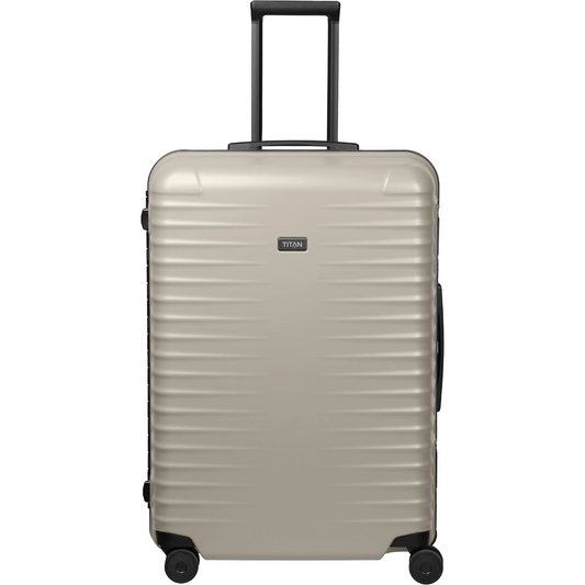 TITAN OVERSEAS 4-Rad-Trolley L 75 cm -Moonstone Grey KOFFER-PLUS.COM