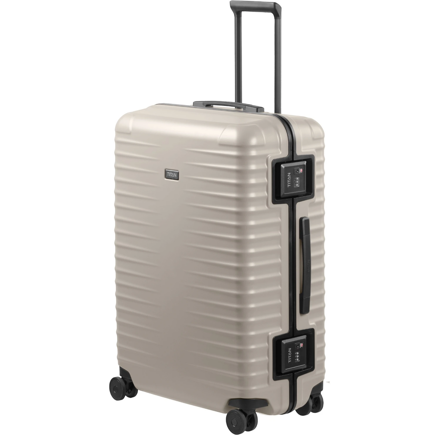 TITAN OVERSEAS 4-Rad-Trolley L 75 cm -Moonstone Grey KOFFER-PLUS.COM