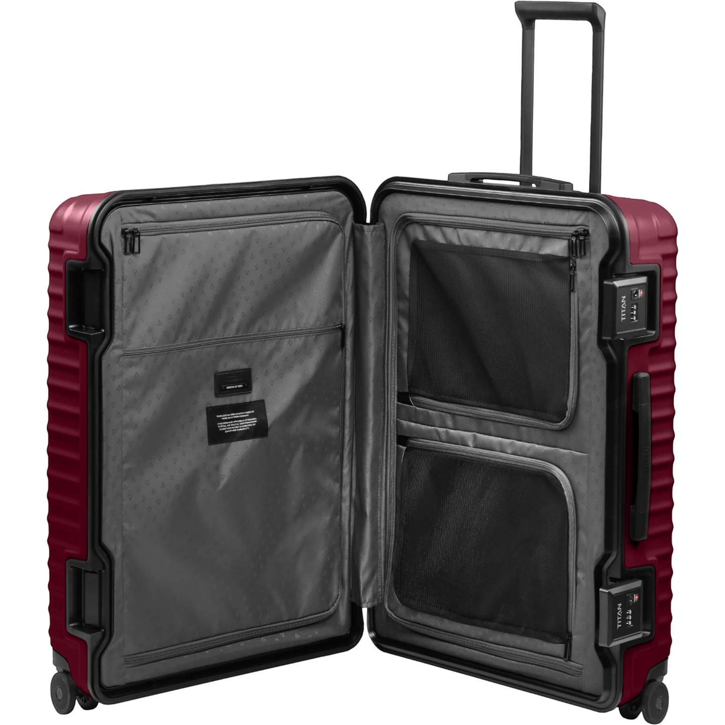 TITAN OVERSEAS 4-Rad-Trolley L 75 cm -Emberwood Red KOFFER-PLUS.COM