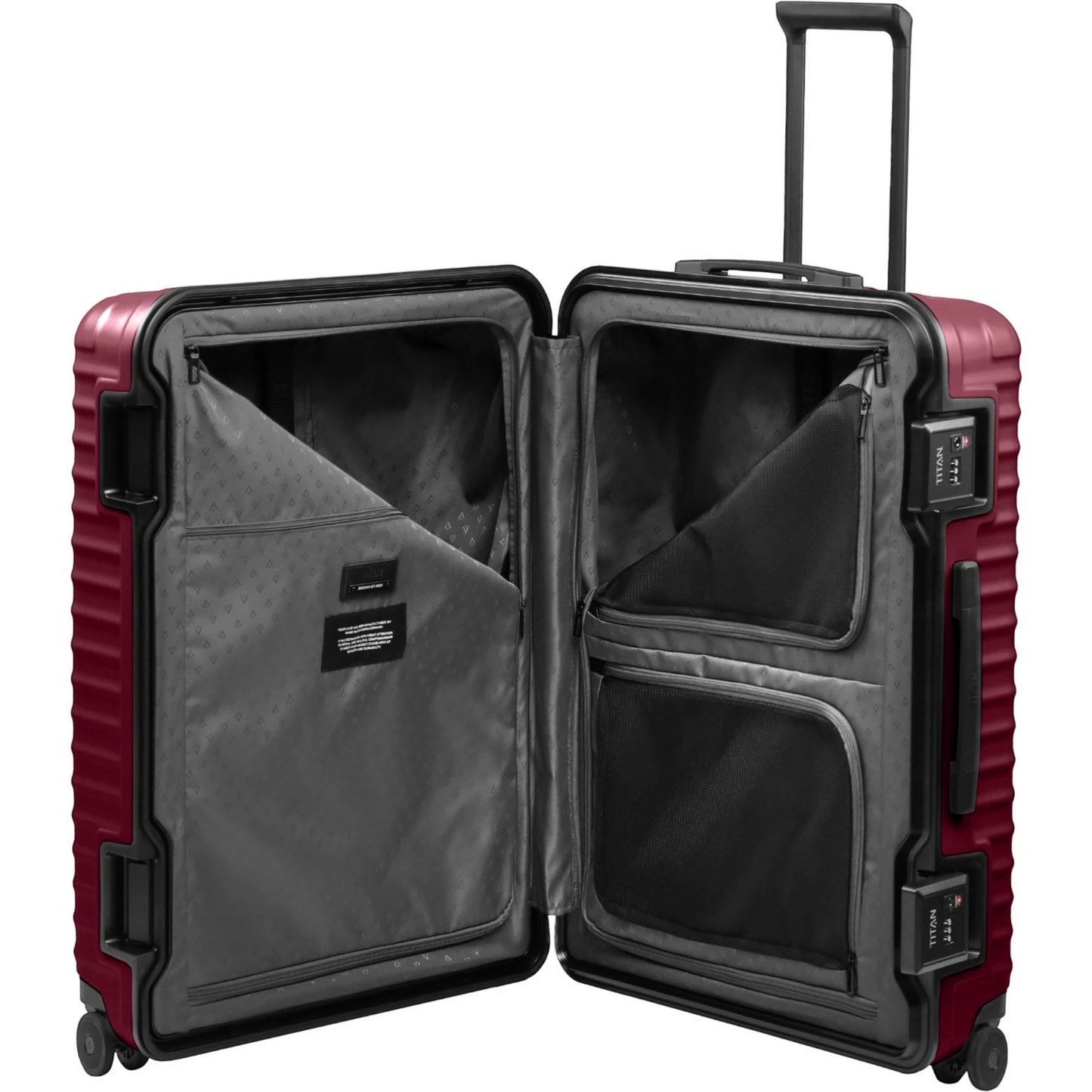 TITAN OVERSEAS 4-Rad-Trolley L 75 cm -Emberwood Red KOFFER-PLUS.COM