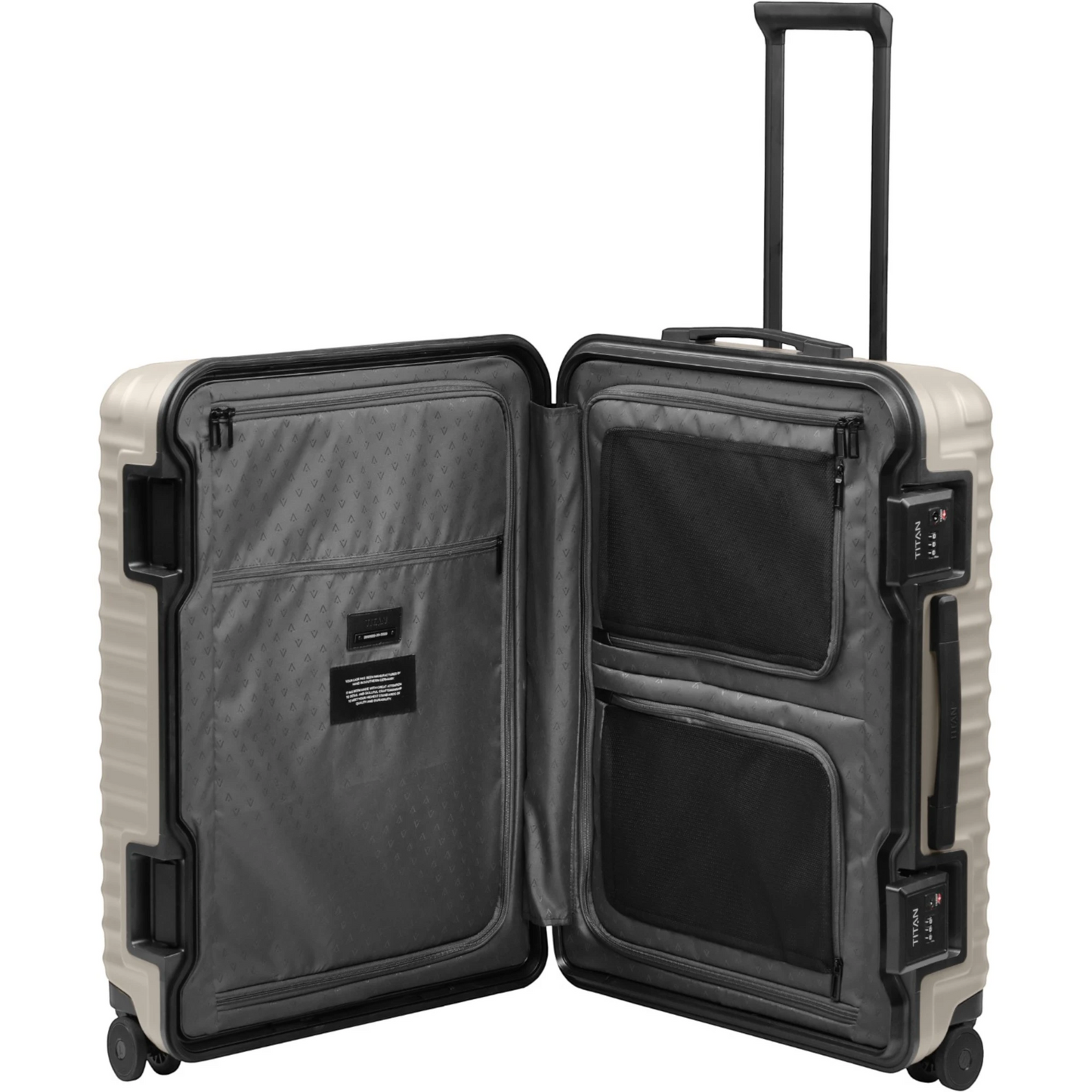 TITAN OVERSEAS 4-Rad-Trolley M+ 69 cm -Moonstone Grey KOFFER-PLUS.COM
