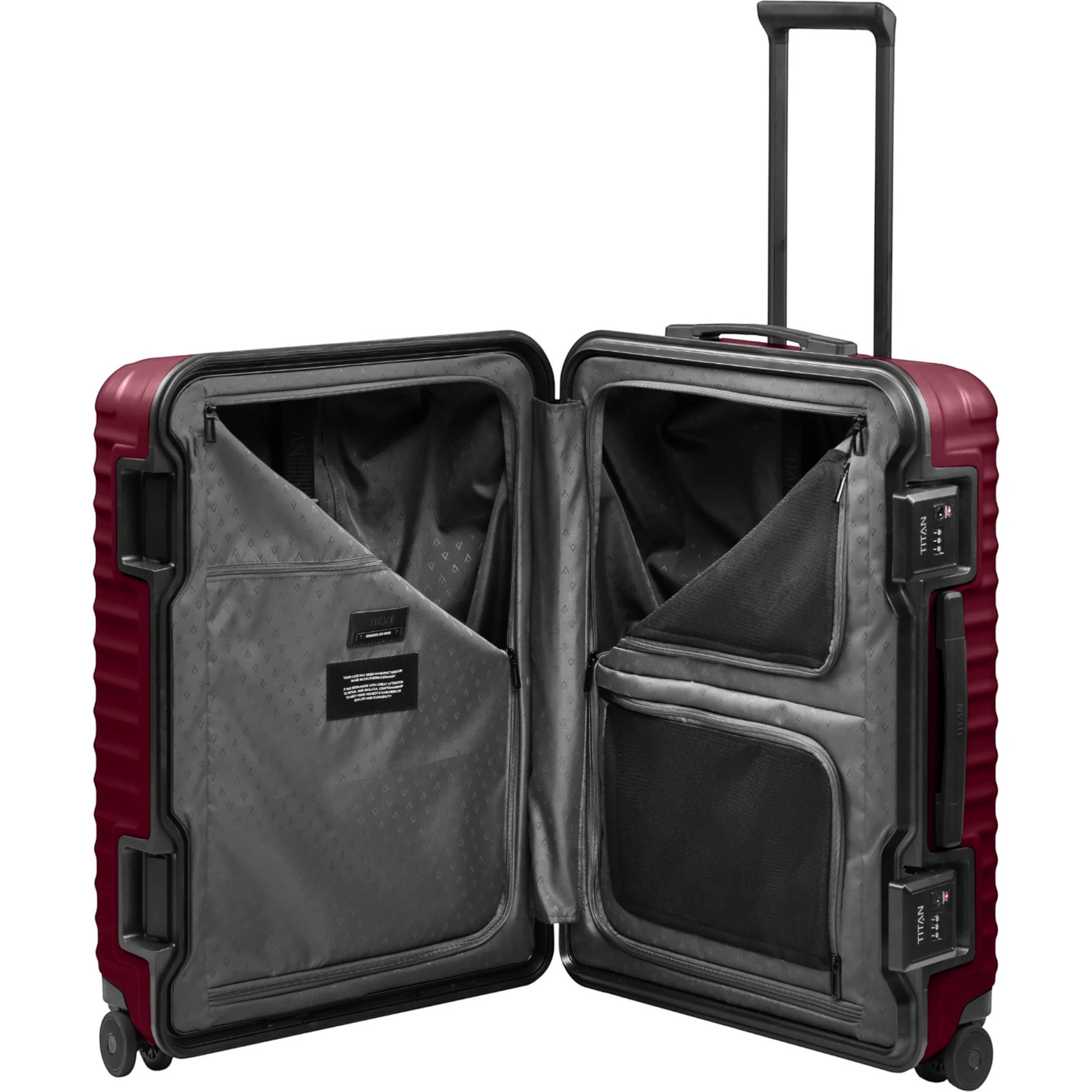 TITAN OVERSEAS 4-Rad-Trolley M+ 69 cm -Emberwood Red KOFFER-PLUS.COM