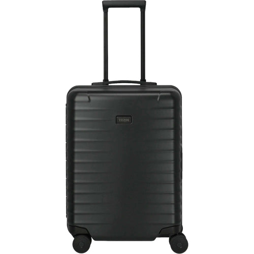 TITAN OVERSEAS 4-Rad-Handgepäck-Trolley S+ 55 cm -Nightshade Black