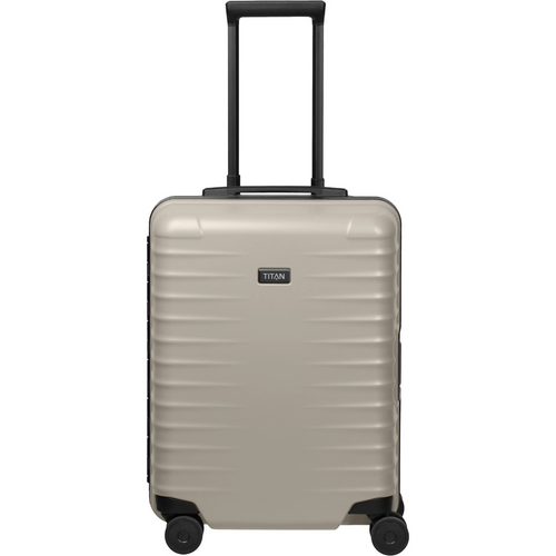 TITAN OVERSEAS 4-Rad-Handgepäck-Trolley S+ 55 cm -Moonstone Grey