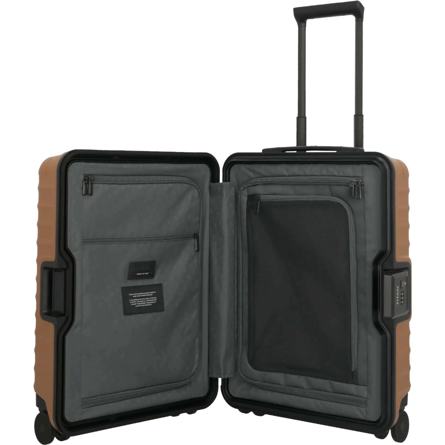 TITAN OVERSEAS 4-Rad-Handgepäck-Trolley S+ 55 cm -Canyon Bronze KOFFER-PLUS.COM