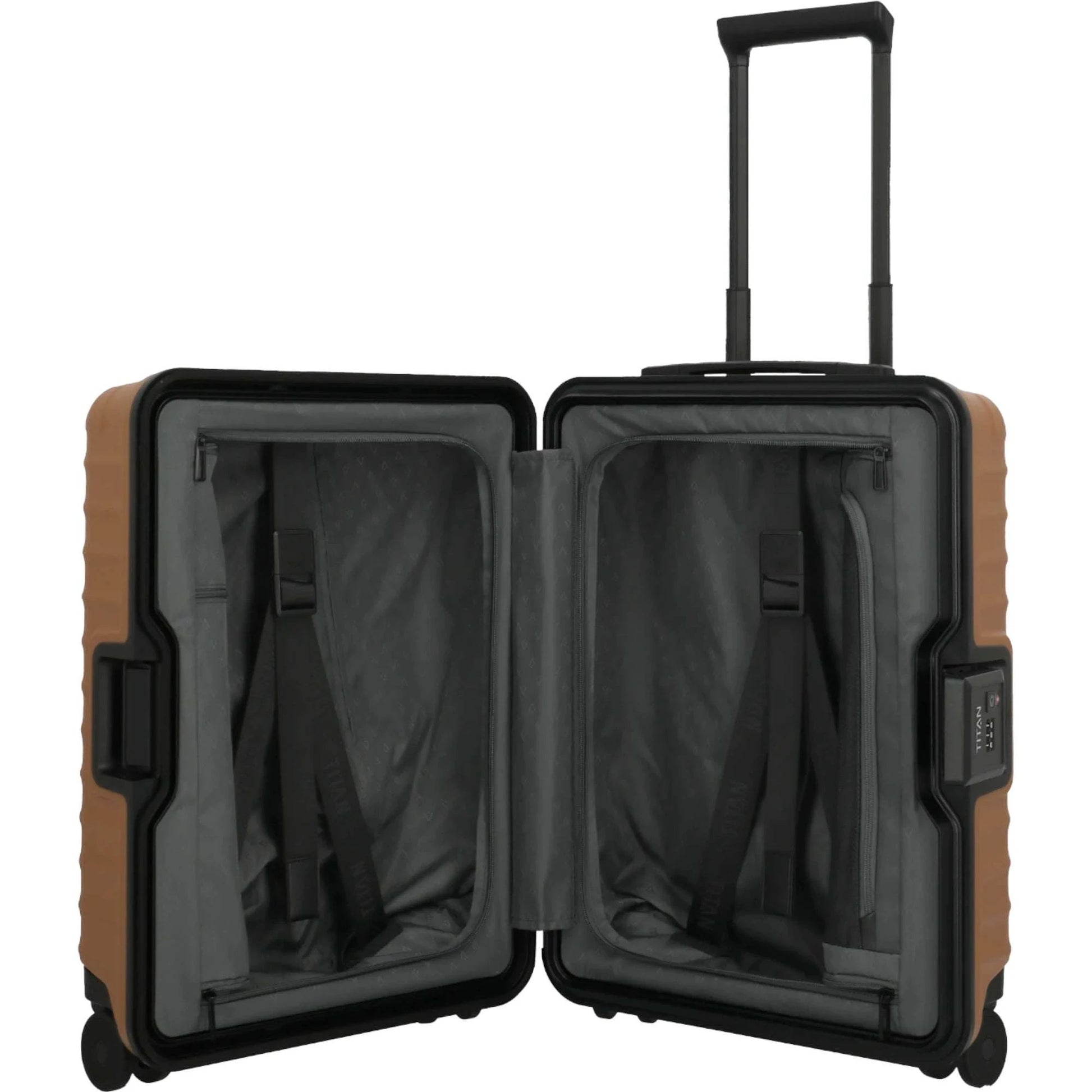 TITAN OVERSEAS 4-Rad-Handgepäck-Trolley S+ 55 cm -Canyon Bronze KOFFER-PLUS.COM