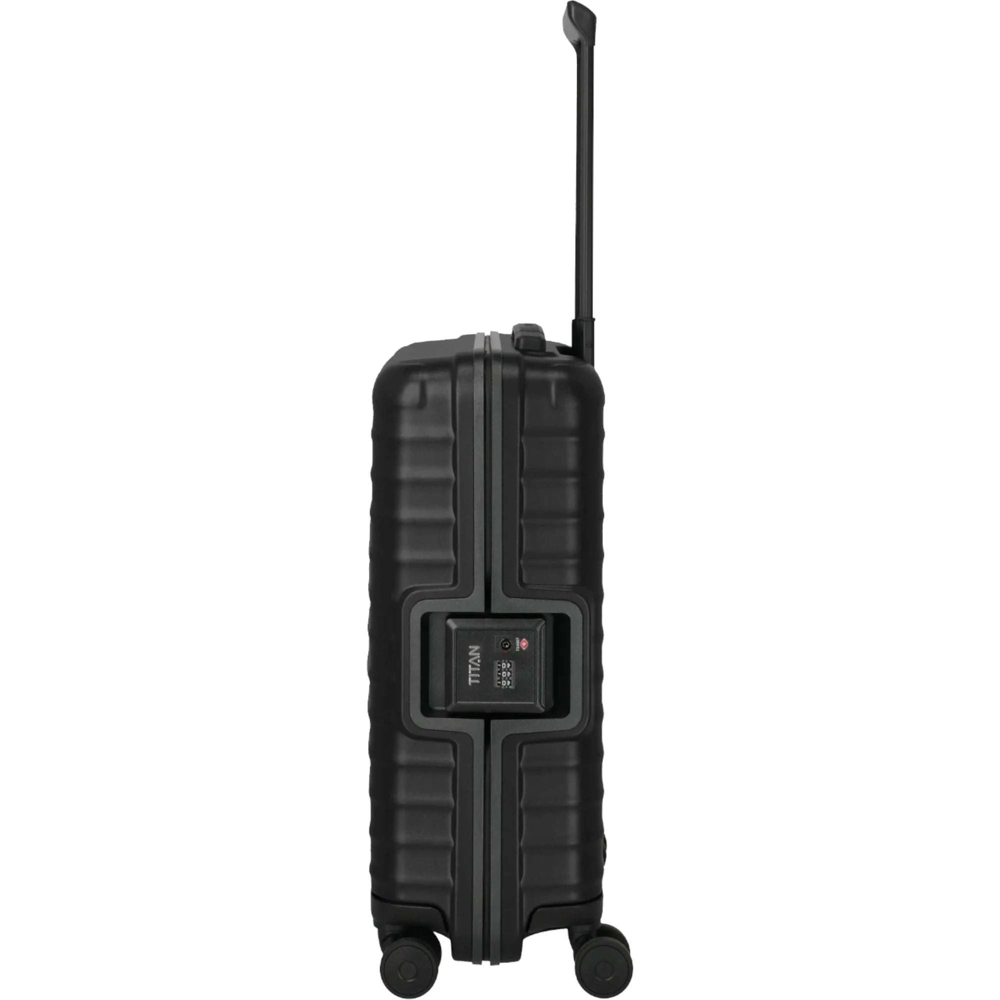 TITAN OVERSEAS 4-Rad-Kabinentrolley S 55 cm -Nightshade Black KOFFER-PLUS.COM