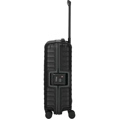 TITAN OVERSEAS 4-Rad-Kabinentrolley S 55 cm -Nightshade Black KOFFER-PLUS.COM