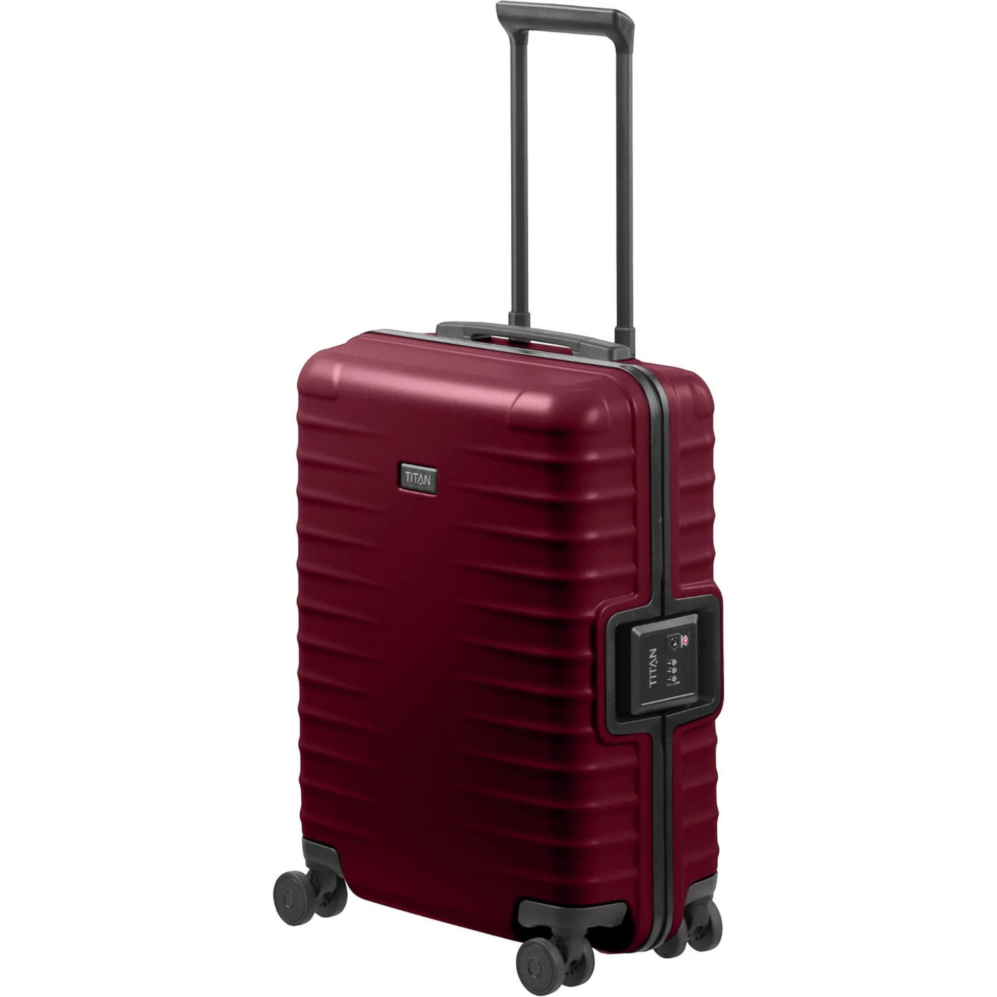 TITAN OVERSEAS 4-Rad-Kabinentrolley S 55 cm -Emberwood Red KOFFER-PLUS.COM