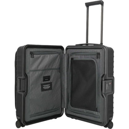 TITAN OVERSEAS 4-Rad-Bordtrolley S+ mit Vortasche 55 cm -Nightshade black KOFFER-PLUS.COM