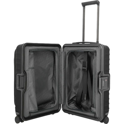 TITAN OVERSEAS 4-Rad-Bordtrolley S+ mit Vortasche 55 cm -Nightshade black KOFFER-PLUS.COM