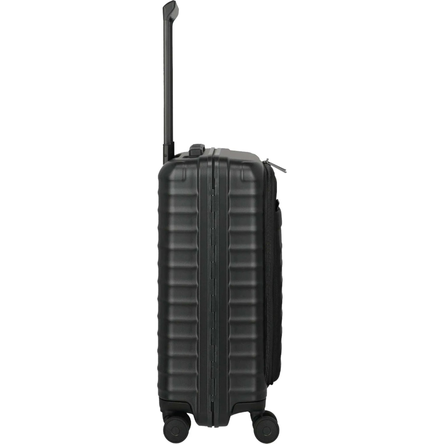 TITAN OVERSEAS 4-Rad-Bordtrolley S+ mit Vortasche 55 cm -Nightshade black KOFFER-PLUS.COM