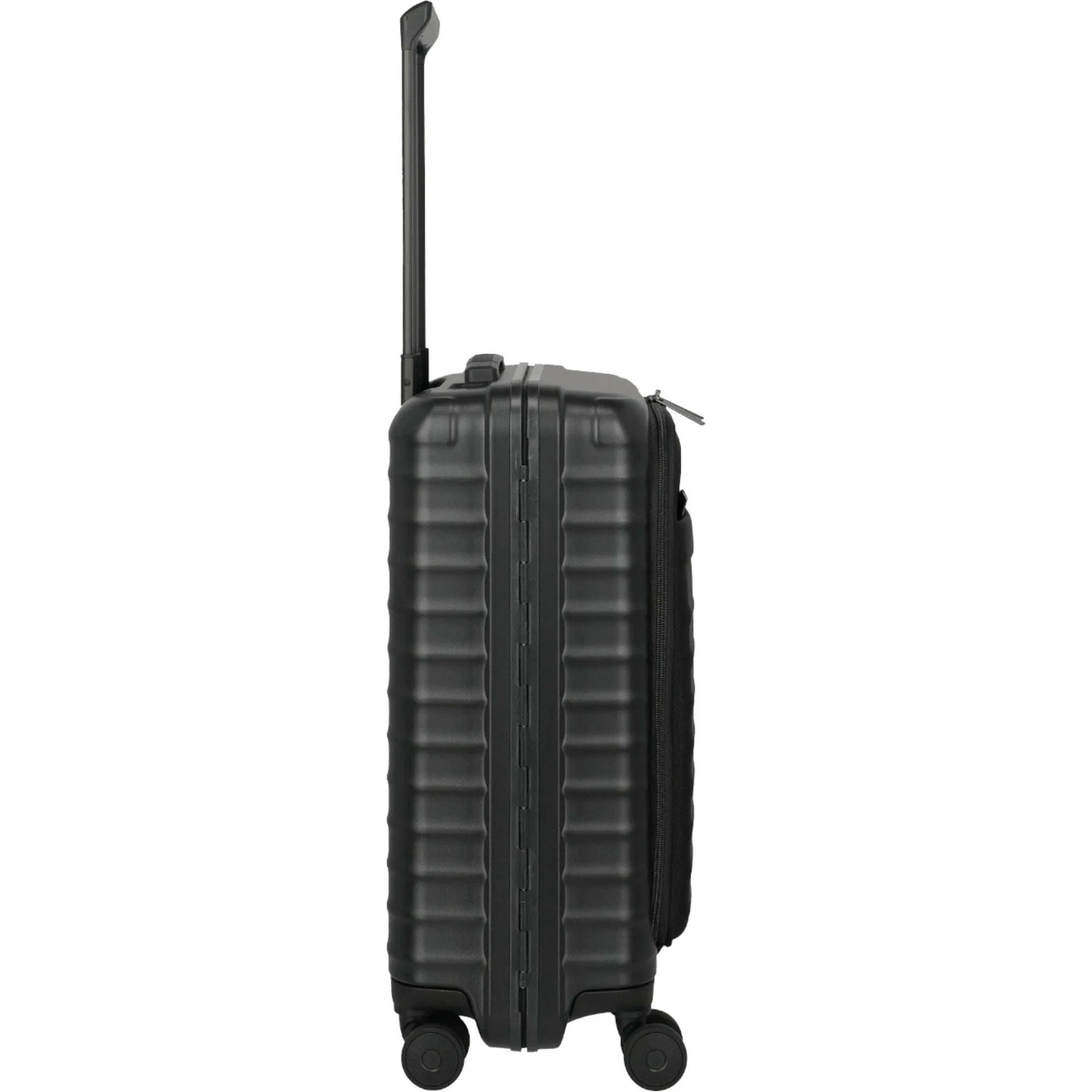 TITAN OVERSEAS 4-Rad-Bordtrolley S+ mit Vortasche 55 cm -Nightshade black KOFFER-PLUS.COM