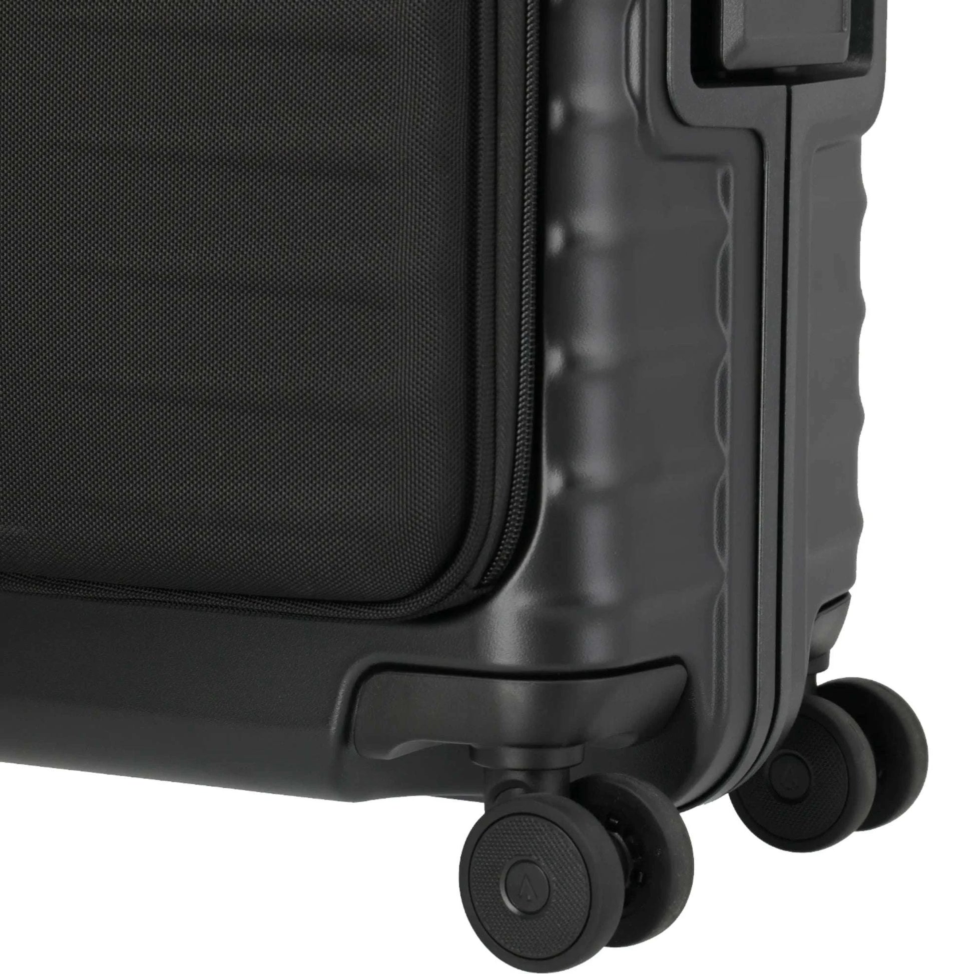 TITAN OVERSEAS 4-Rad-Bordtrolley S+ mit Vortasche 55 cm -Nightshade black KOFFER-PLUS.COM