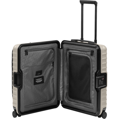 TITAN OVERSEAS 4-Rad-Bordtrolley S+ mit Vortasche 55 cm -Moonstone Grey KOFFER-PLUS.COM