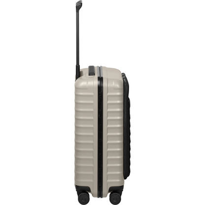 TITAN OVERSEAS 4-Rad-Bordtrolley S+ mit Vortasche 55 cm -Moonstone Grey KOFFER-PLUS.COM
