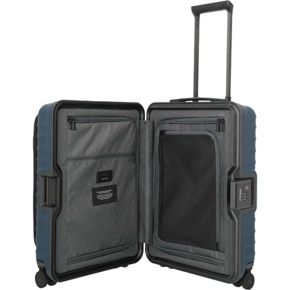 TITAN OVERSEAS 4-Rad-Bordtrolley S+ mit Vortasche 55 cm -Midnight blue KOFFER-PLUS.COM