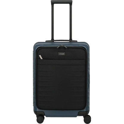 TITAN OVERSEAS 4-Rad-Bordtrolley S+ mit Vortasche 55 cm -Midnight blue KOFFER-PLUS.COM