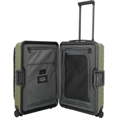 TITAN OVERSEAS 4-Rad-Bordtrolley S+ mit Vortasche 55 cm -Forest Green KOFFER-PLUS.COM