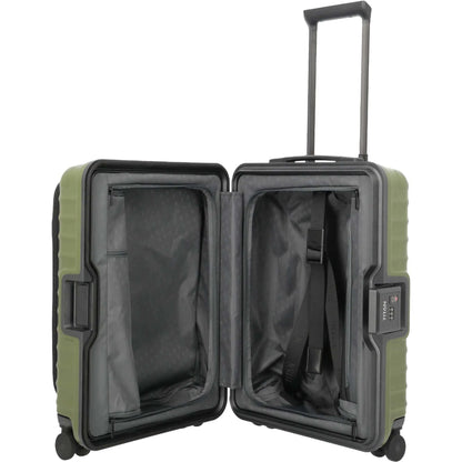 TITAN OVERSEAS 4-Rad-Bordtrolley S+ mit Vortasche 55 cm -Forest Green KOFFER-PLUS.COM