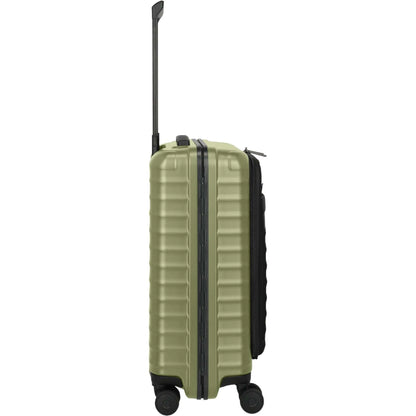 TITAN OVERSEAS 4-Rad-Bordtrolley S+ mit Vortasche 55 cm -Forest Green KOFFER-PLUS.COM