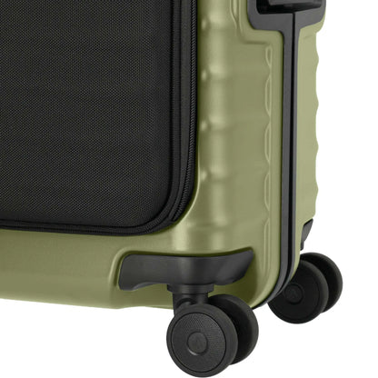 TITAN OVERSEAS 4-Rad-Bordtrolley S+ mit Vortasche 55 cm -Forest Green KOFFER-PLUS.COM