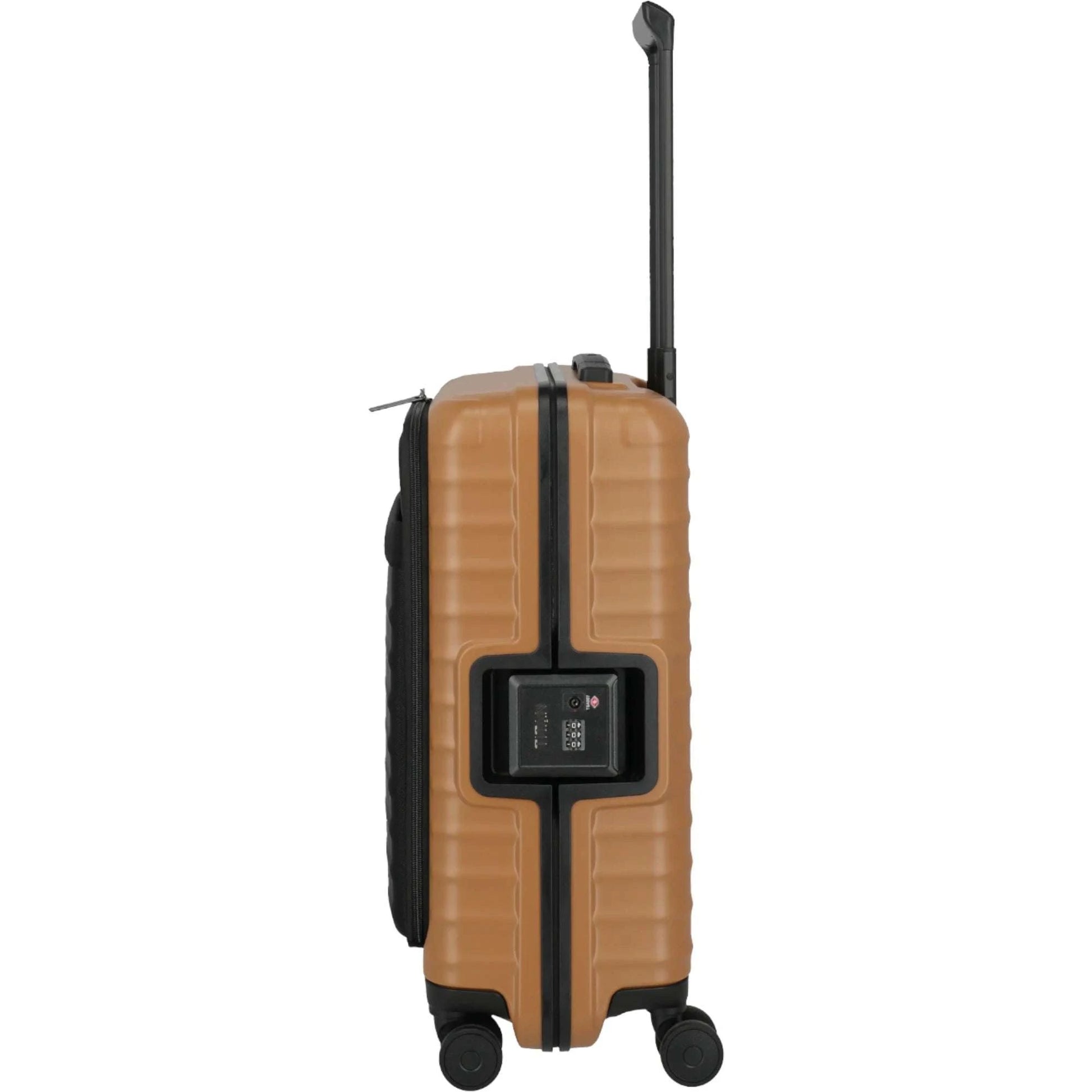 TITAN OVERSEAS 4-Rad-Bordtrolley S+ mit Vortasche 55 cm -Canyon bronze KOFFER-PLUS.COM