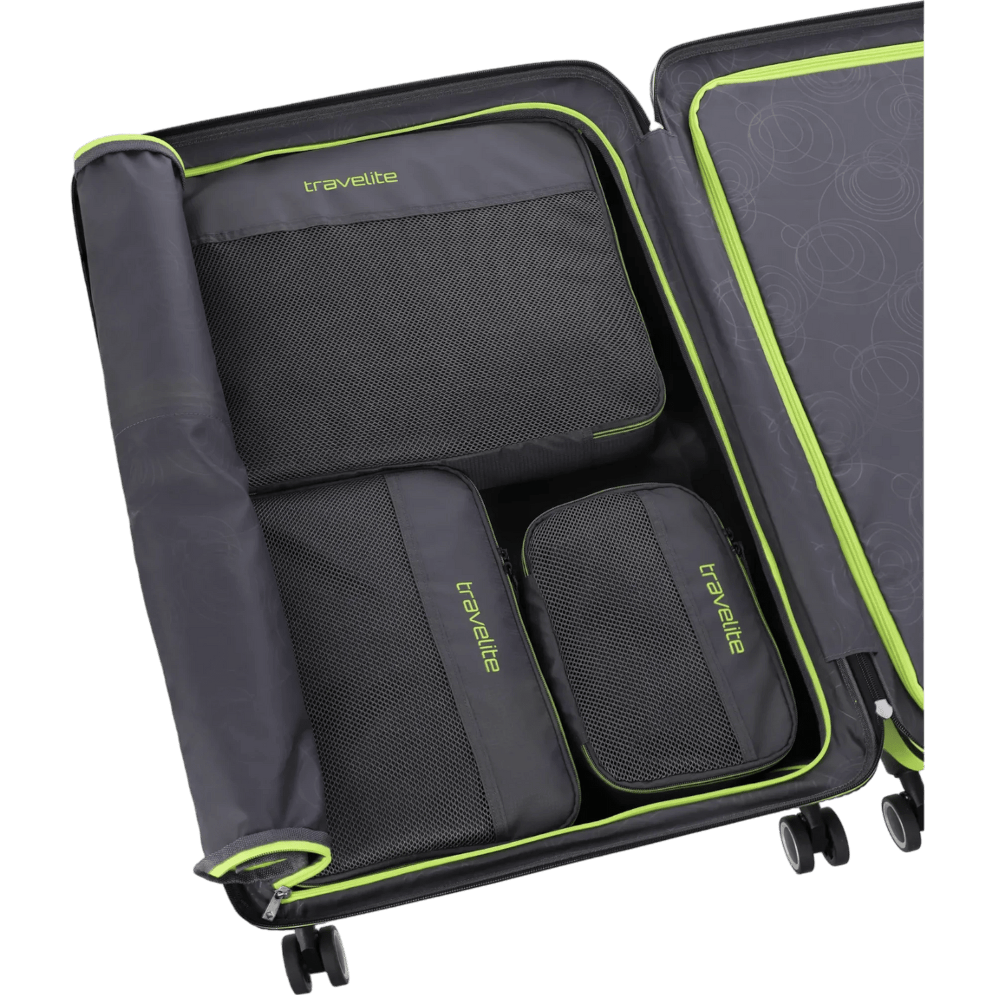 Travelite Accessoires  Packing Cubes 3tlg. -Anthrazit KOFFER-PLUS.COM