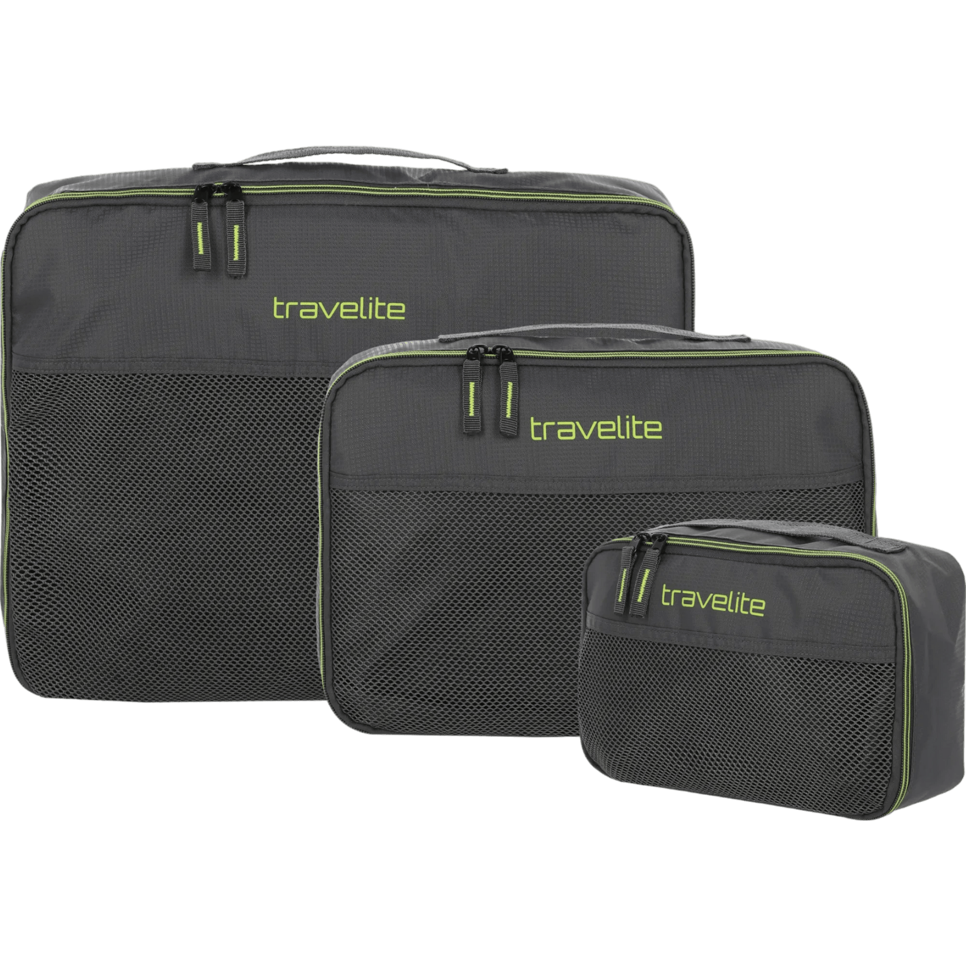 Travelite Accessoires  Packing Cubes 3tlg. -Anthrazit KOFFER-PLUS.COM