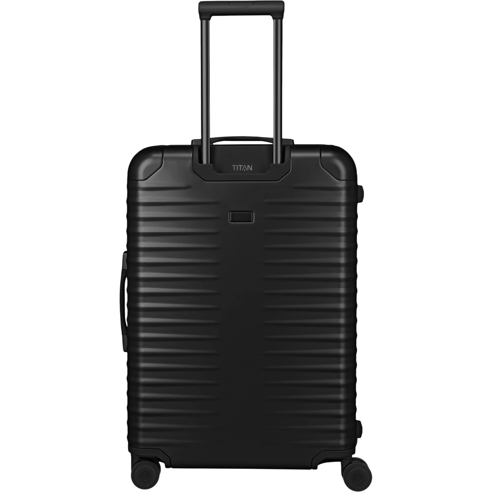 TITAN ETERNITY 4-Rollen-Trolley aus Aluminium L 75 cm -Black KOFFER-PLUS.COM