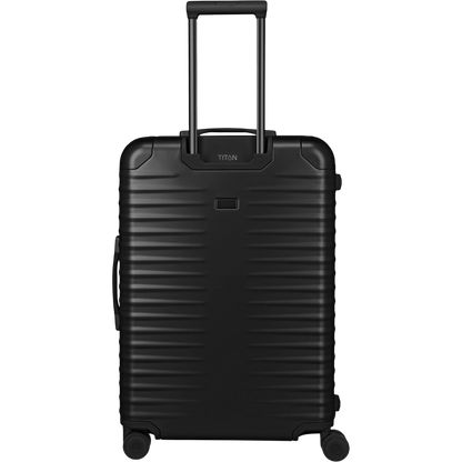 TITAN ETERNITY 4-Rollen-Trolley aus Aluminium L 75 cm -Black KOFFER-PLUS.COM