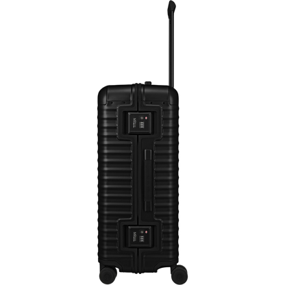 TITAN ETERNITY 4-Rollen-Trolley aus Aluminium L 75 cm -Black KOFFER-PLUS.COM