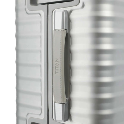 TITAN ETERNITY 4-Rollen-Trolley aus Aluminium L 75 cm -silver KOFFER-PLUS.COM