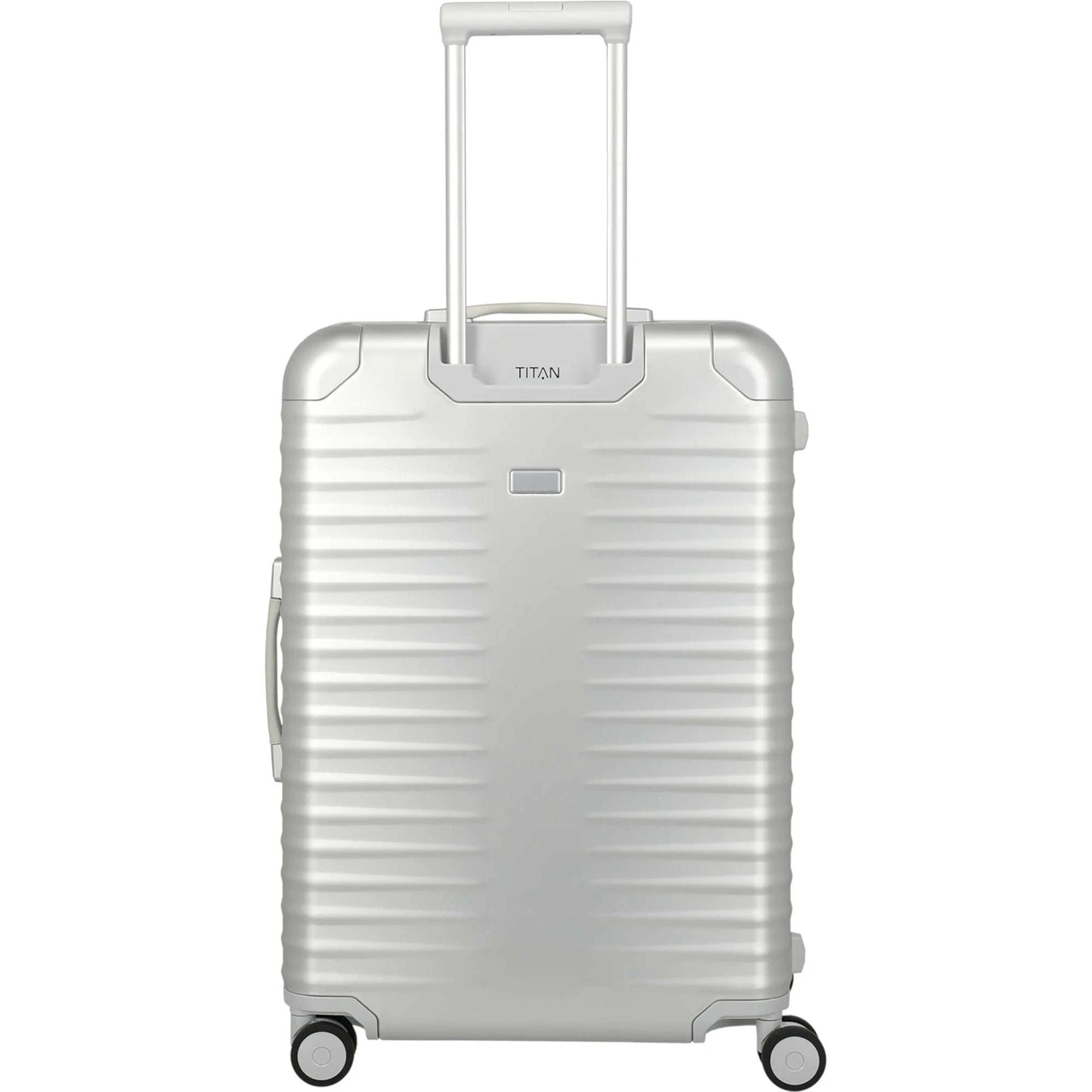 TITAN ETERNITY 4-Rollen-Trolley aus Aluminium L 75 cm -silver KOFFER-PLUS.COM