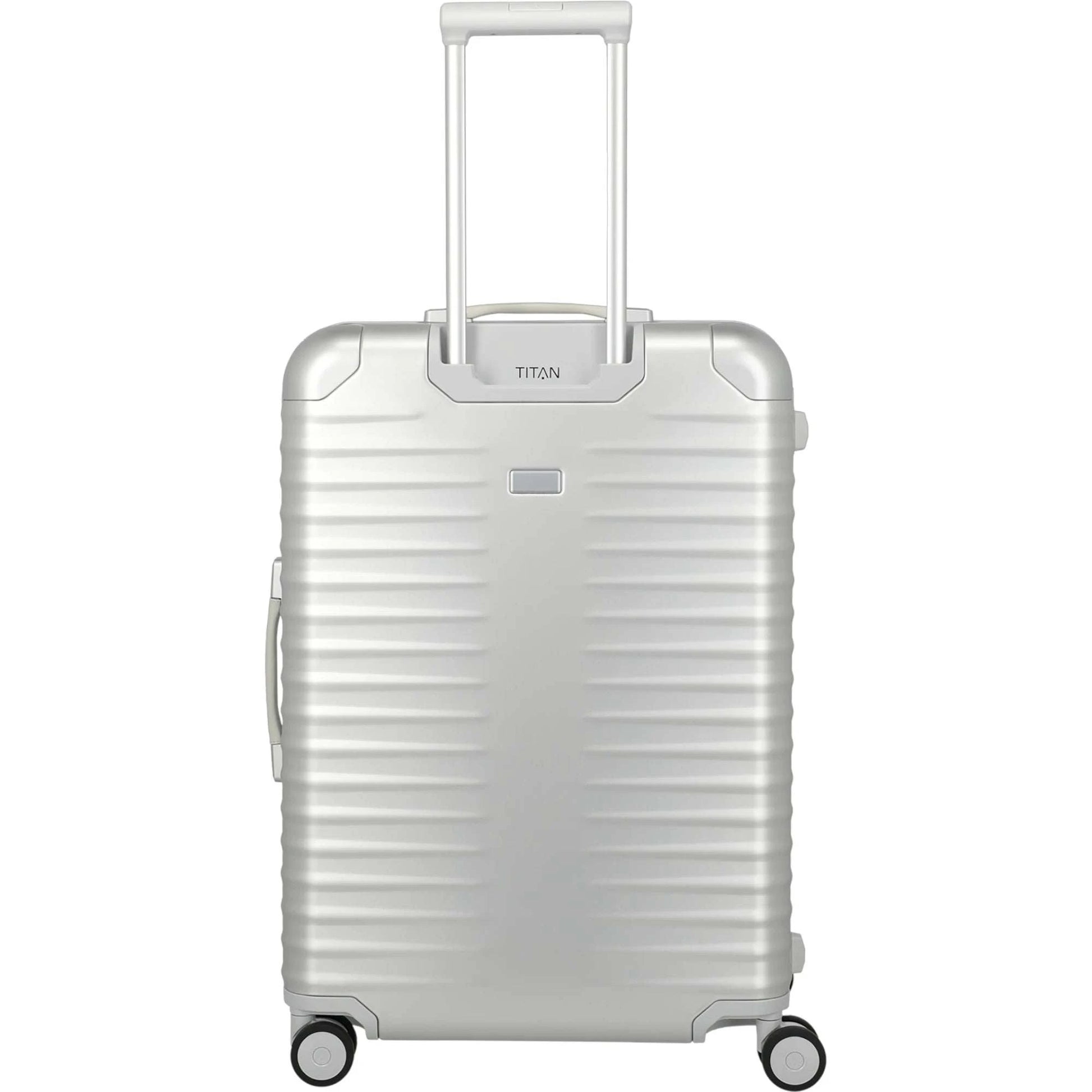 TITAN ETERNITY 4-Rollen-Trolley aus Aluminium L 75 cm -silver KOFFER-PLUS.COM