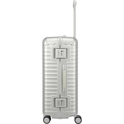 TITAN ETERNITY 4-Rollen-Trolley aus Aluminium L 75 cm -silver KOFFER-PLUS.COM