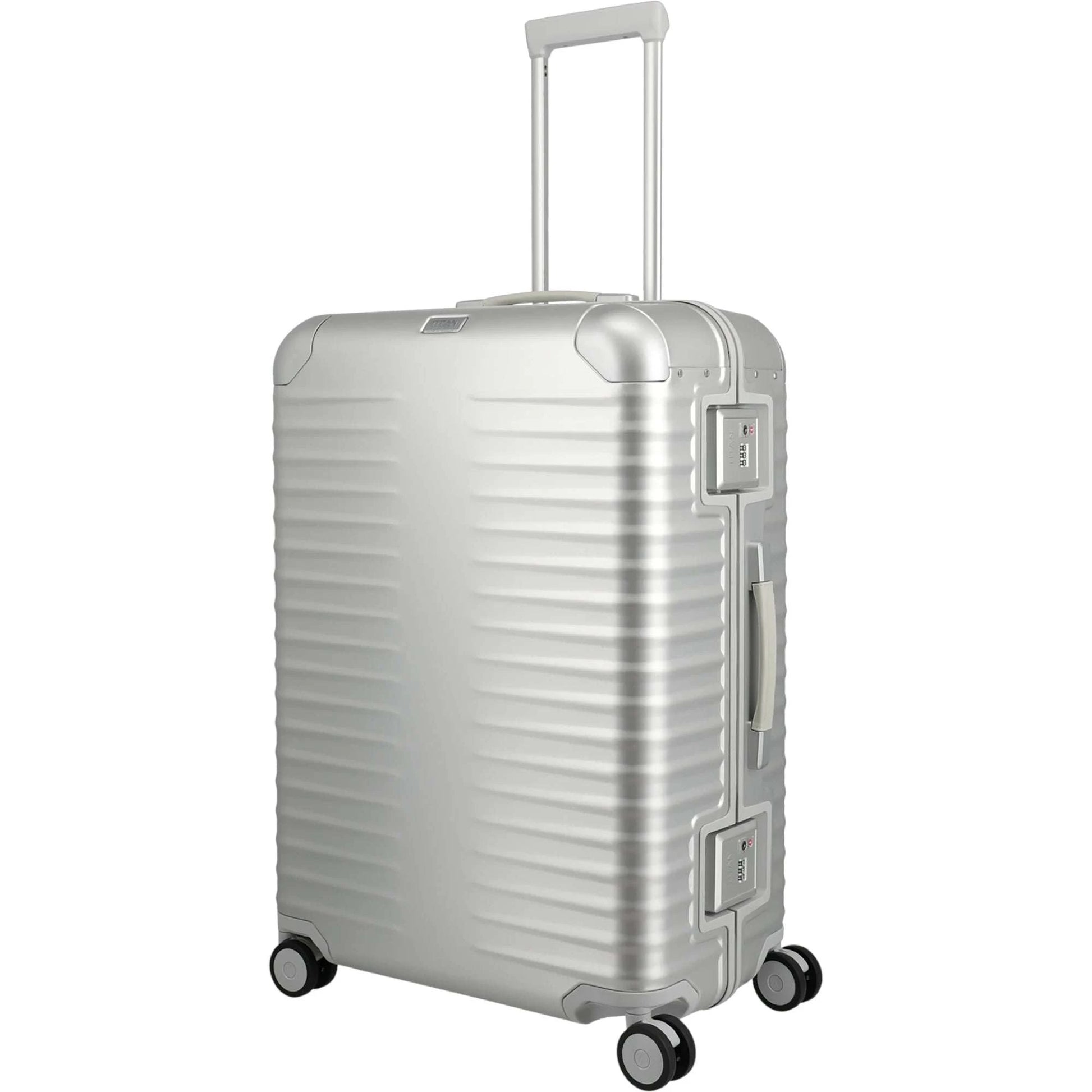 TITAN ETERNITY 4-Rollen-Trolley aus Aluminium L 75 cm -silver KOFFER-PLUS.COM