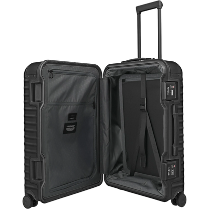 TITAN ETERNITY 4-Rollen-Trolley aus Aluminium M+ 69 cm -black KOFFER-PLUS.COM