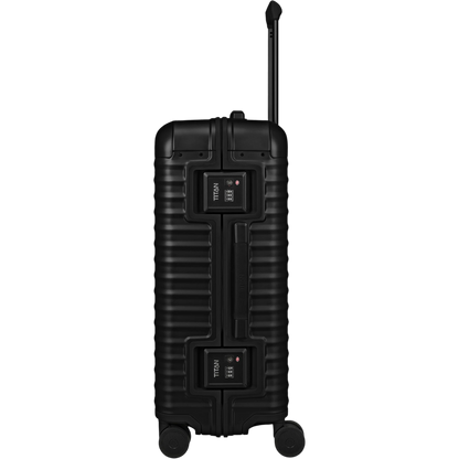 TITAN ETERNITY 4-Rollen-Trolley aus Aluminium M+ 69 cm -black KOFFER-PLUS.COM