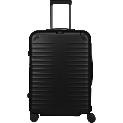 TITAN ETERNITY 4-Rollen-Trolley aus Aluminium M+ 69 cm -black KOFFER-PLUS.COM
