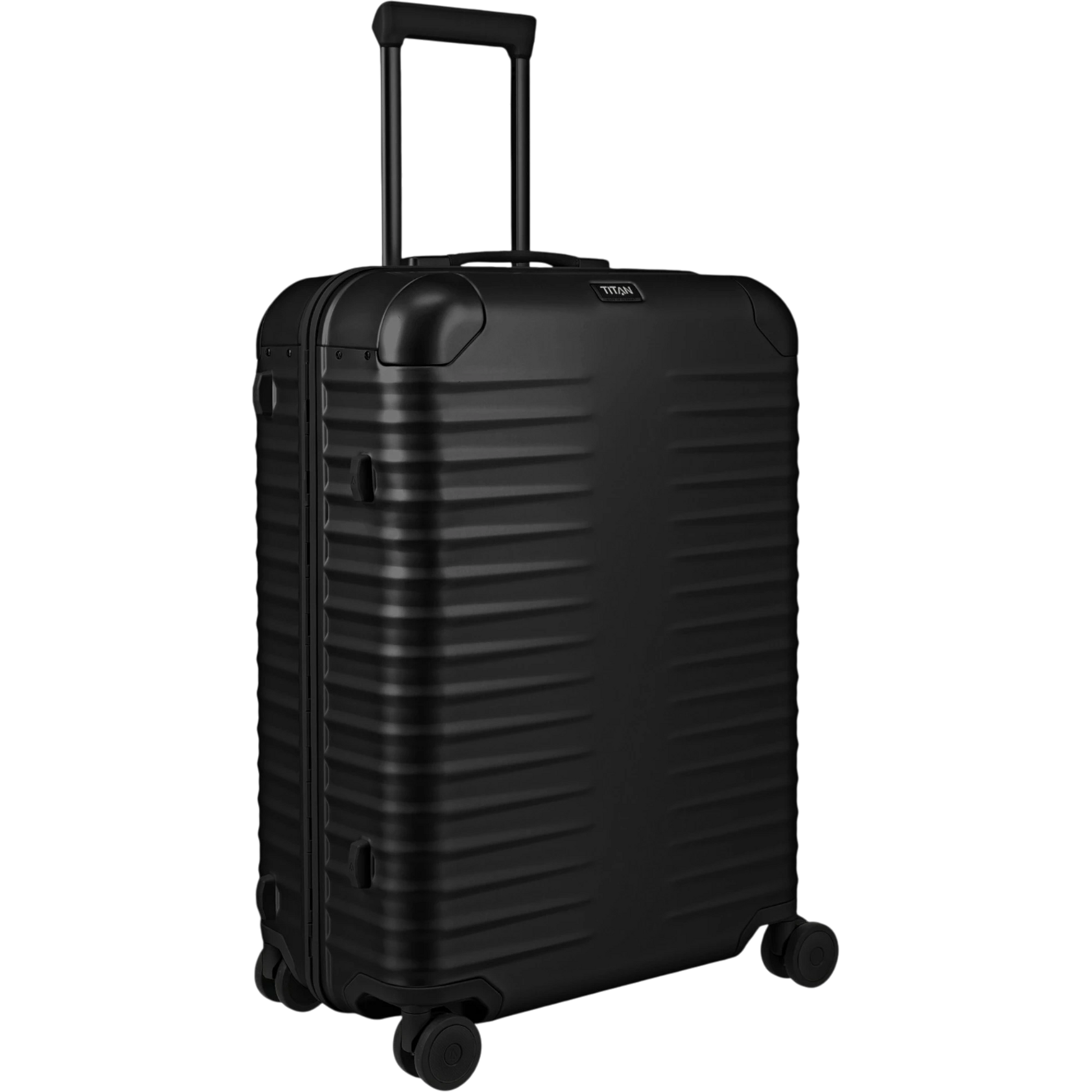 TITAN ETERNITY 4-Rollen-Trolley aus Aluminium M+ 69 cm -black KOFFER-PLUS.COM