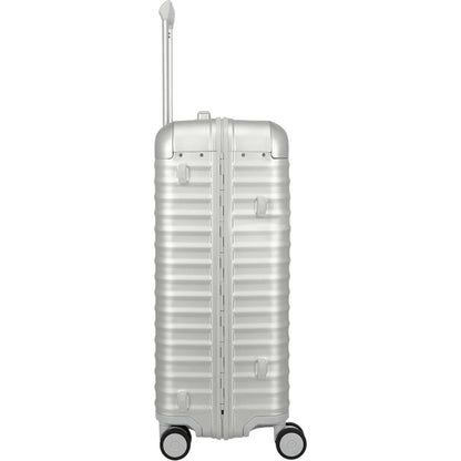 TITAN ETERNITY 4-Rollen-Trolley aus Aluminium M+ 69 cm -silver KOFFER-PLUS.COM